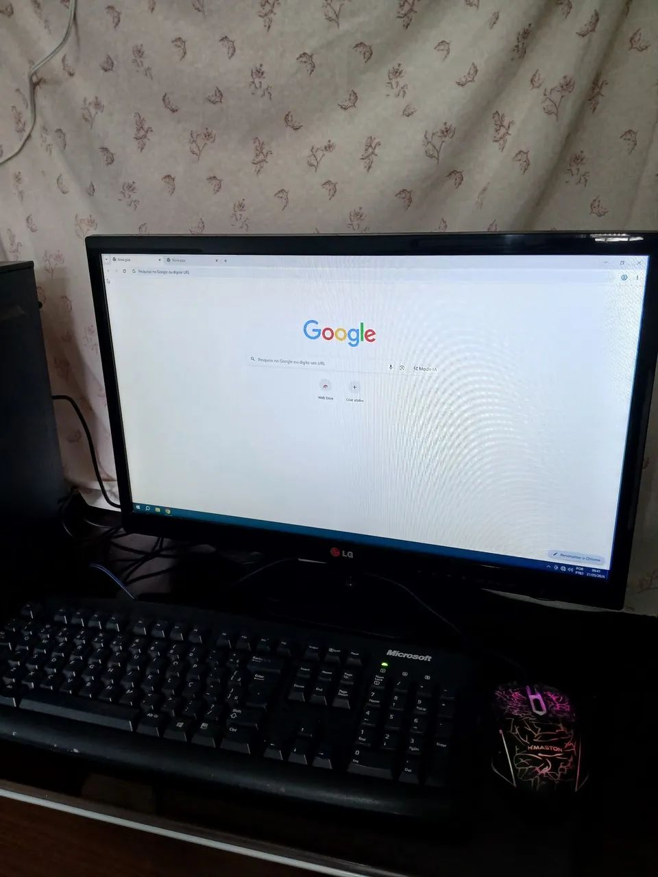 Computador Desktop CPU Asus A68HM-K  Com o Monitor 