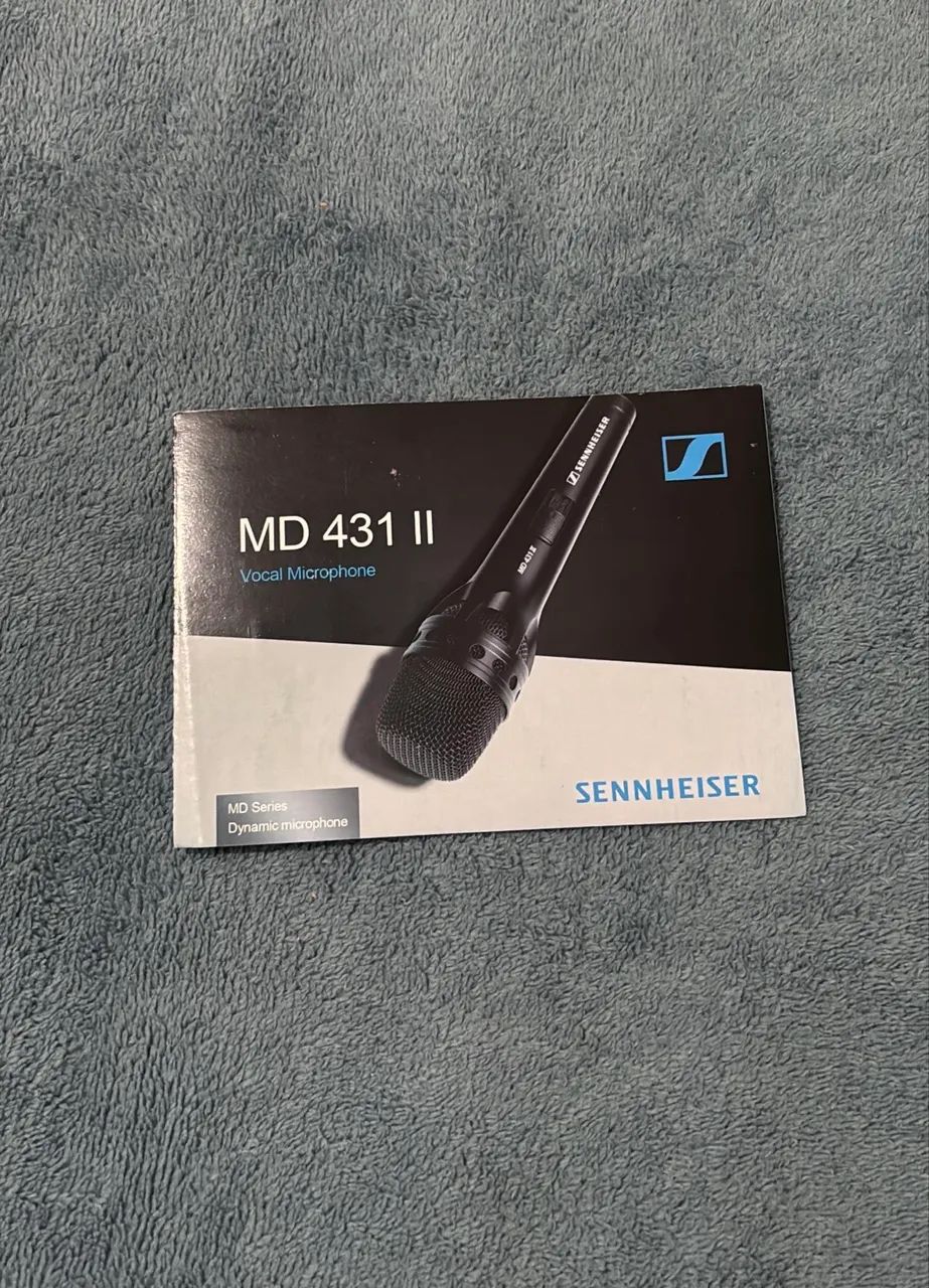 Microfone Sennheiser MD431 II - Microfones e Gravadores - Santo