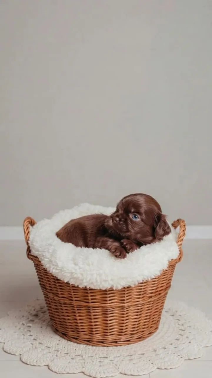 Shitzu Marrom Chocolate  - Foto 3