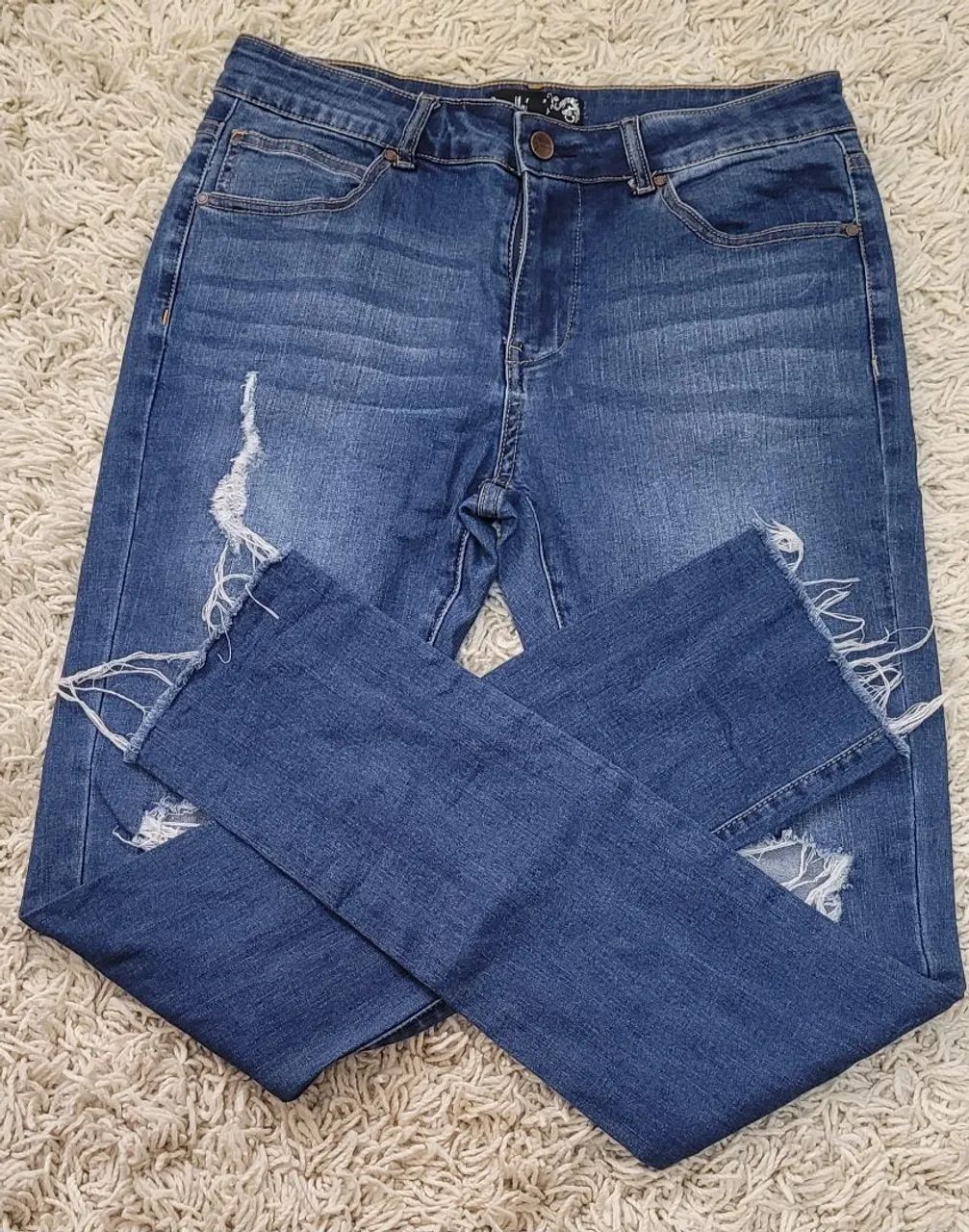 Calça jeans feminina importada  - Foto 4