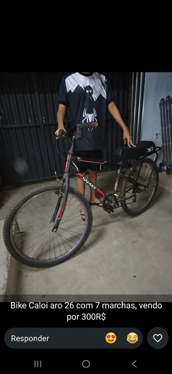 Bicicleta Caloi aro 26