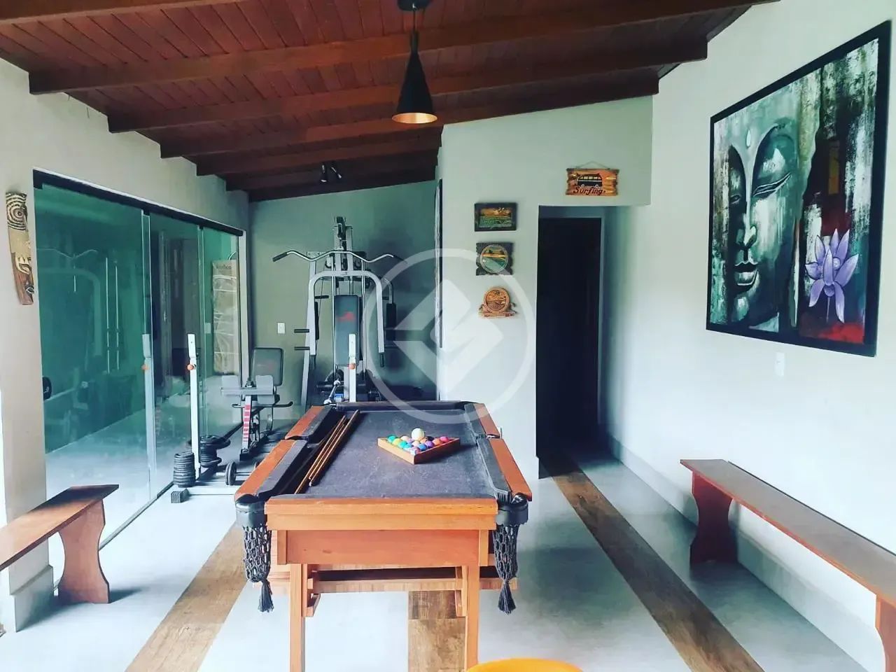 Casa Térrea com Piscina no Rio Tavares, Florianópolis - Foto 4