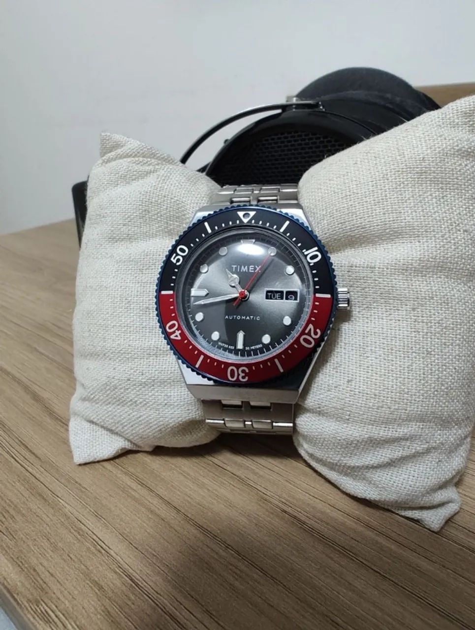 relógio timex m79 automático 40mm