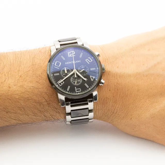 Relógio Montblanc Timewalker Chronograph Premium - Foto 4