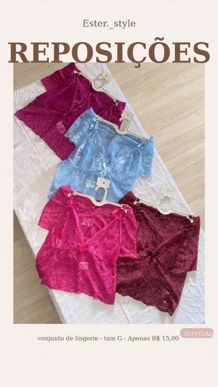 Conjunto de lingerie 