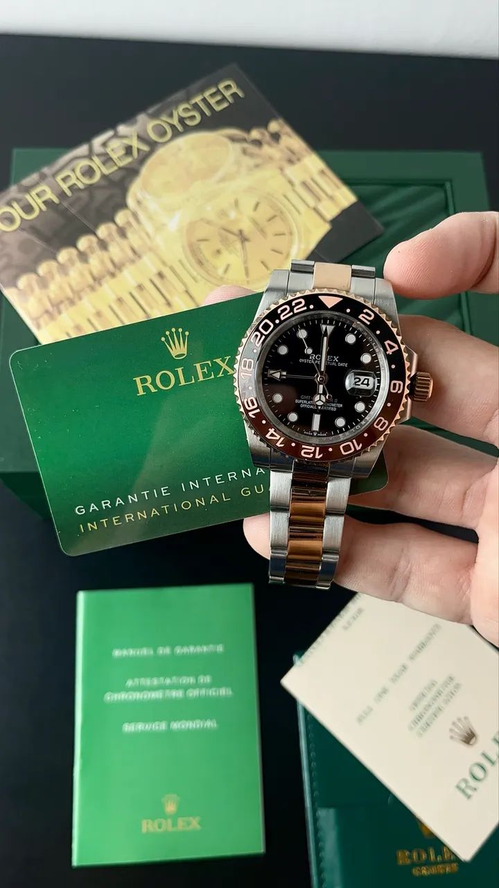Relógio Rolex GMT Master ll Rootbear - Foto 4