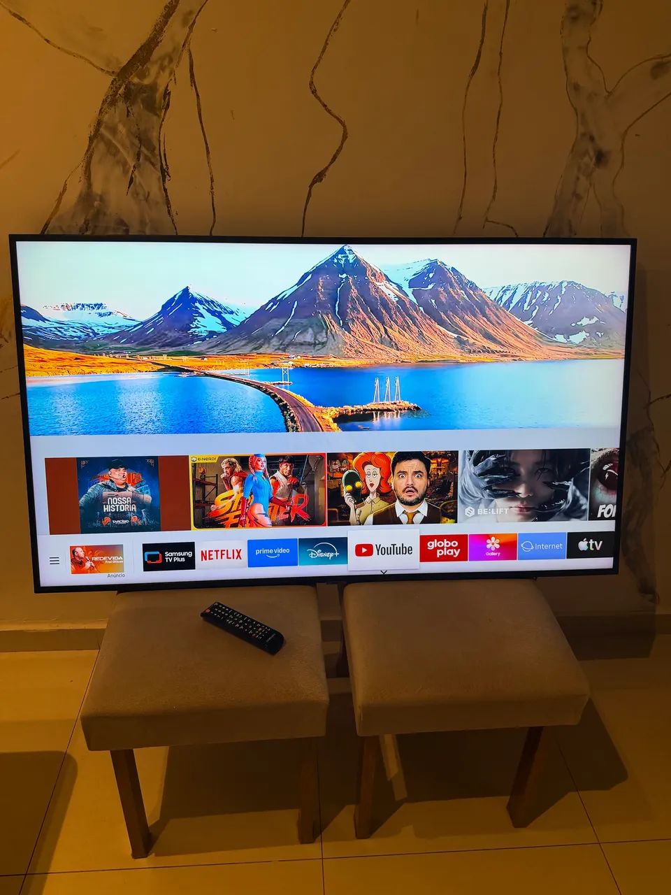 Smart tv Samsung 55 polegadas 4K