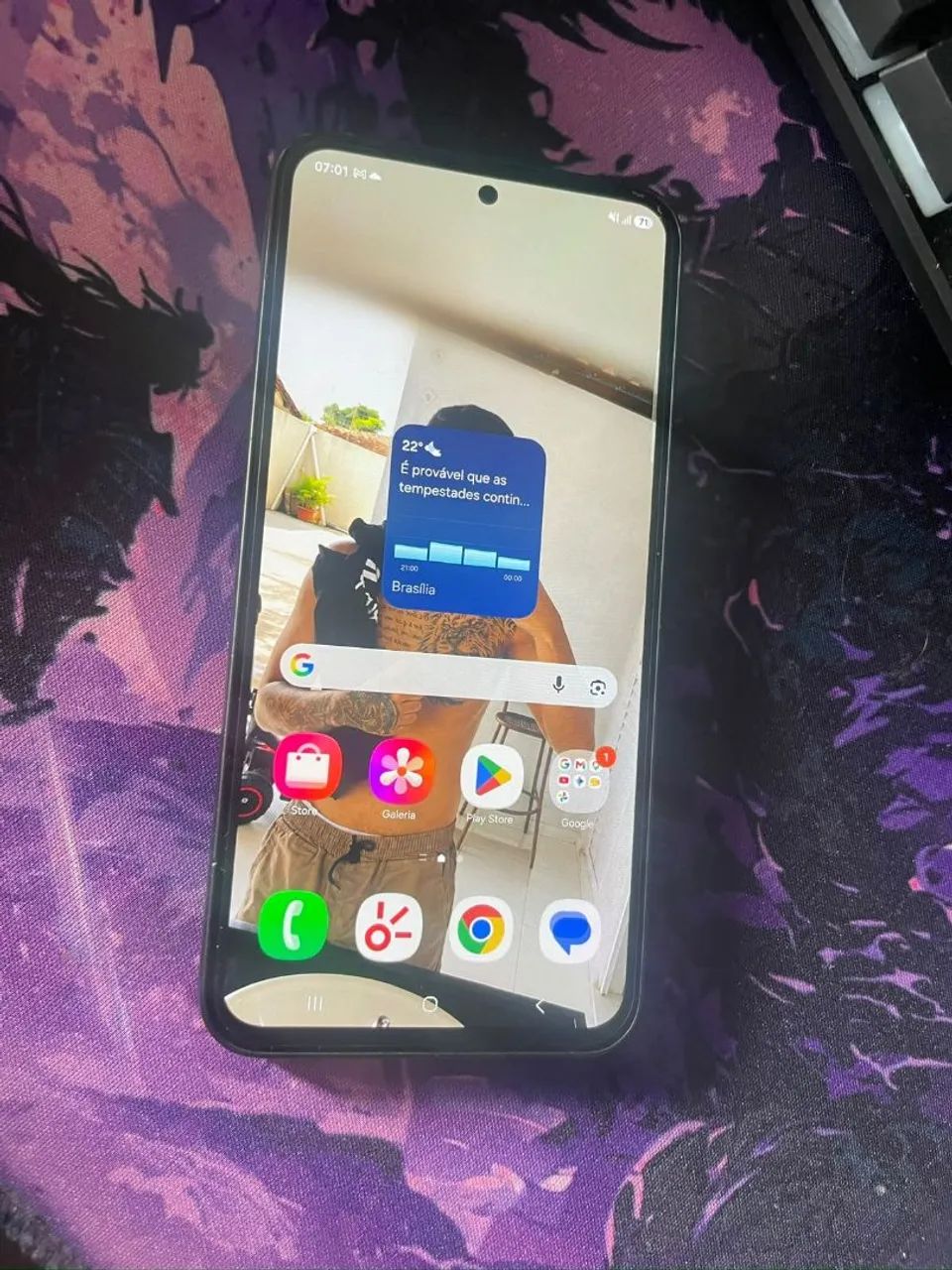 Samsung galaxy a54 5g 256GB troco em iphone - Foto 2