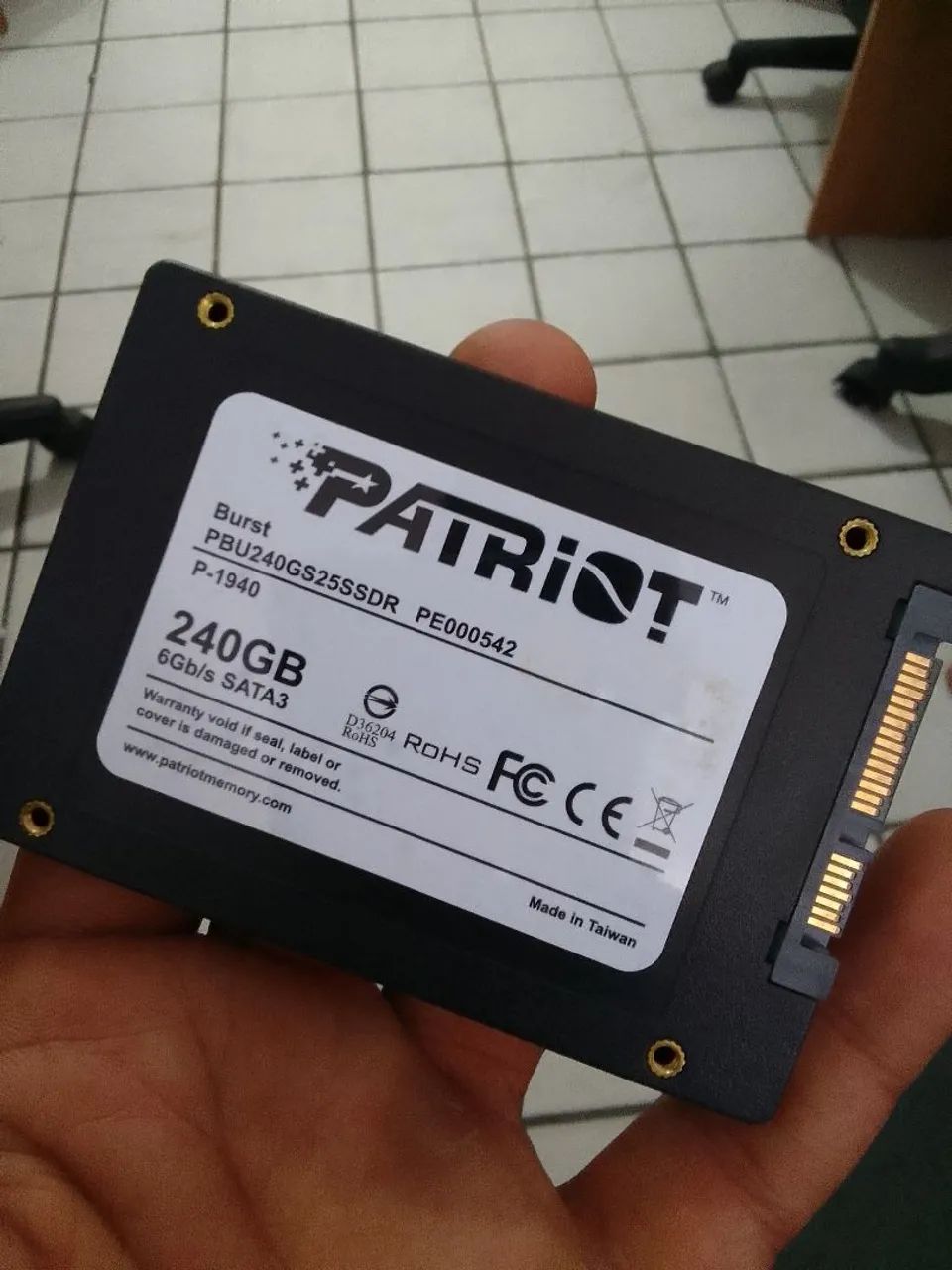 SSD 240GB Patriot Burst - Foto 2