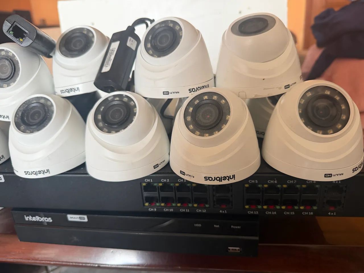 Sistema completo 16 câmeras DVR Intelbras  - Foto 3