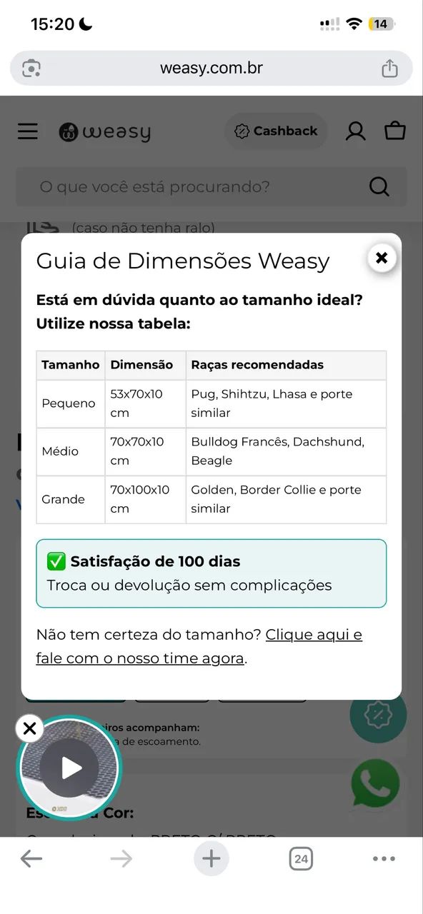 Weasy - Banheiro Pet  - Foto 3
