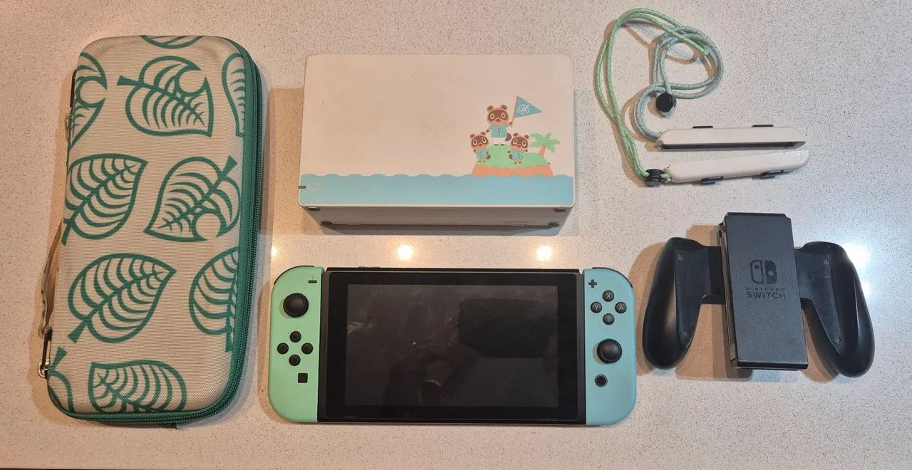Nintendo Switch v2 Animal Crossing - Foto 2