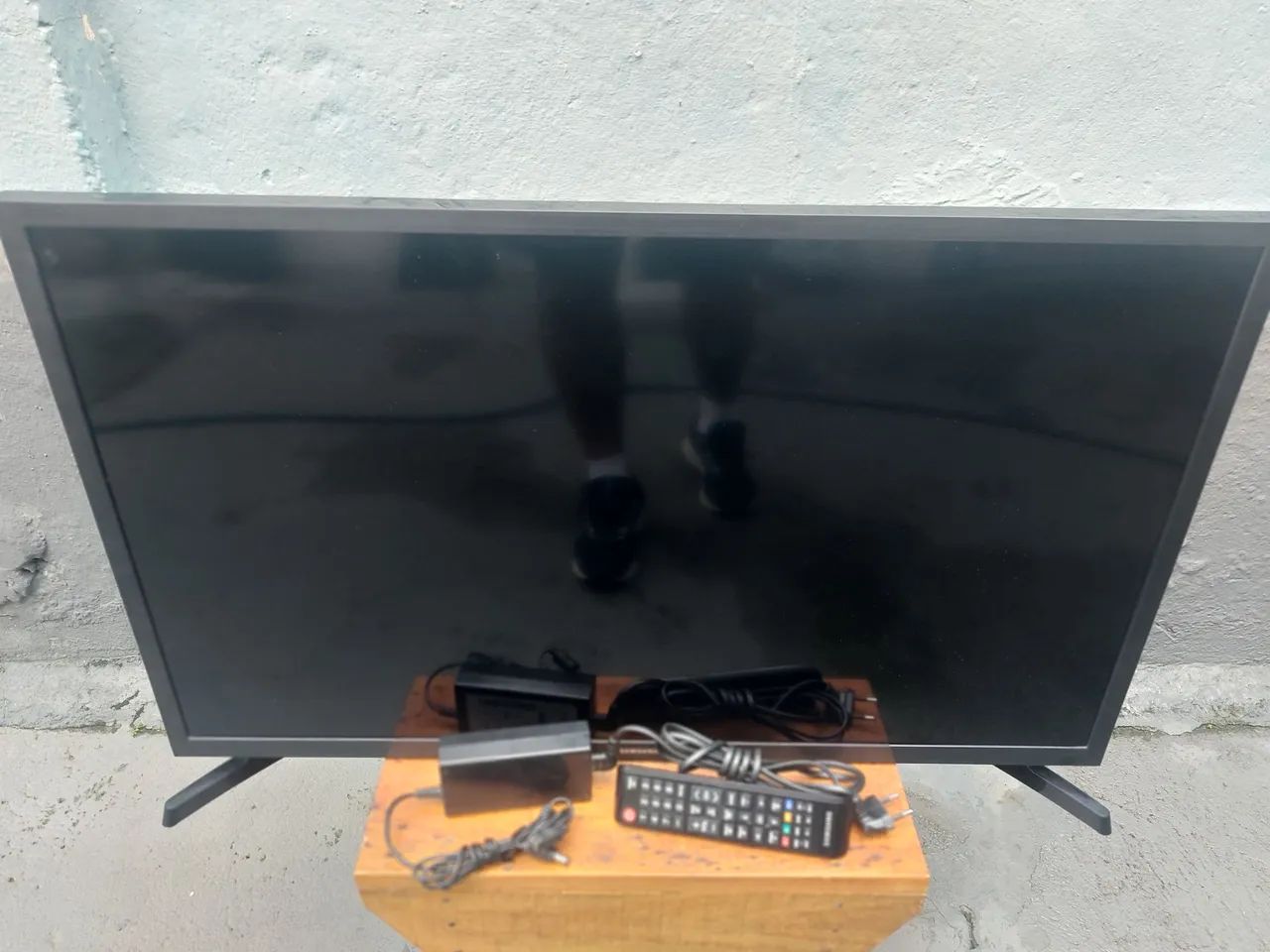 TV SMART 32' C PLACA V-COM DEFEITUOSA - Foto 3