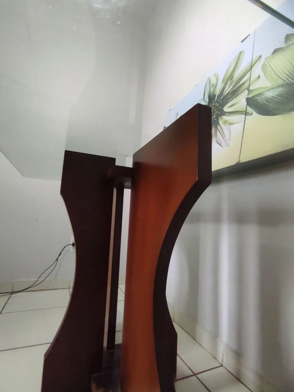 Mesa de vidro grande . VENDO  - Foto 5