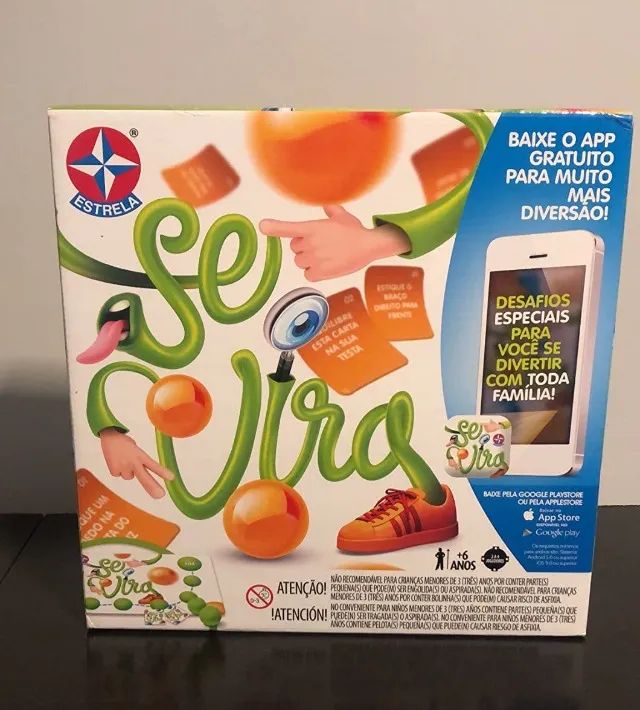 Jogo de Tabuleiro Se Vira