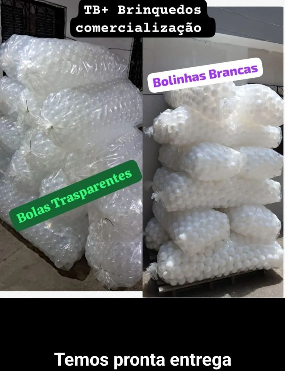 BOLINHAS PARA PISCINA DE BOLINHAS 