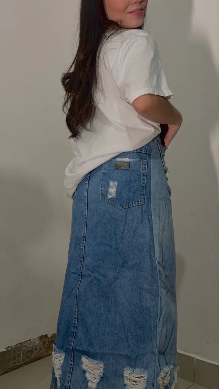 Saia Jeans  - Foto 2