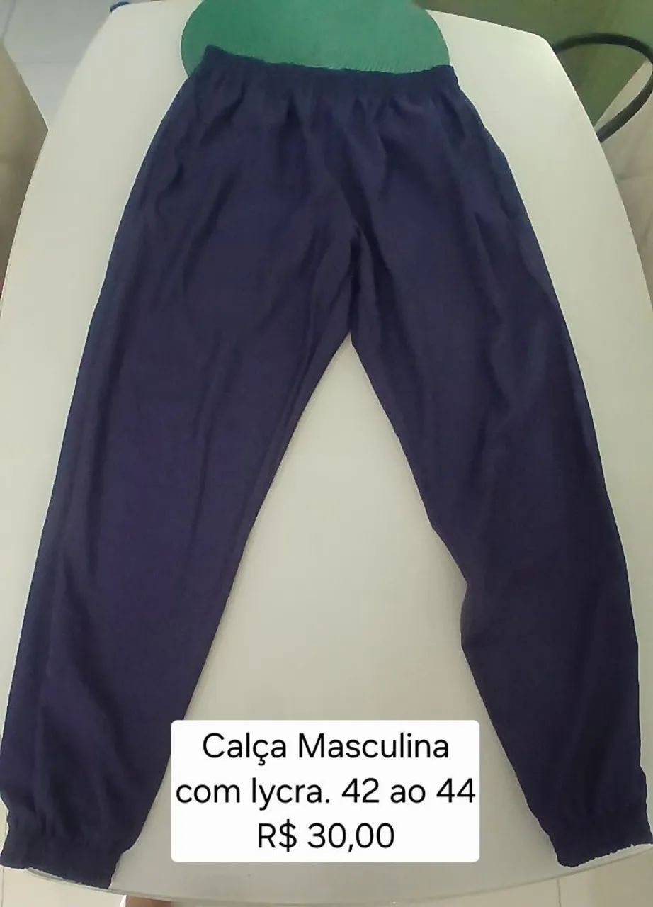 Calça masculina 