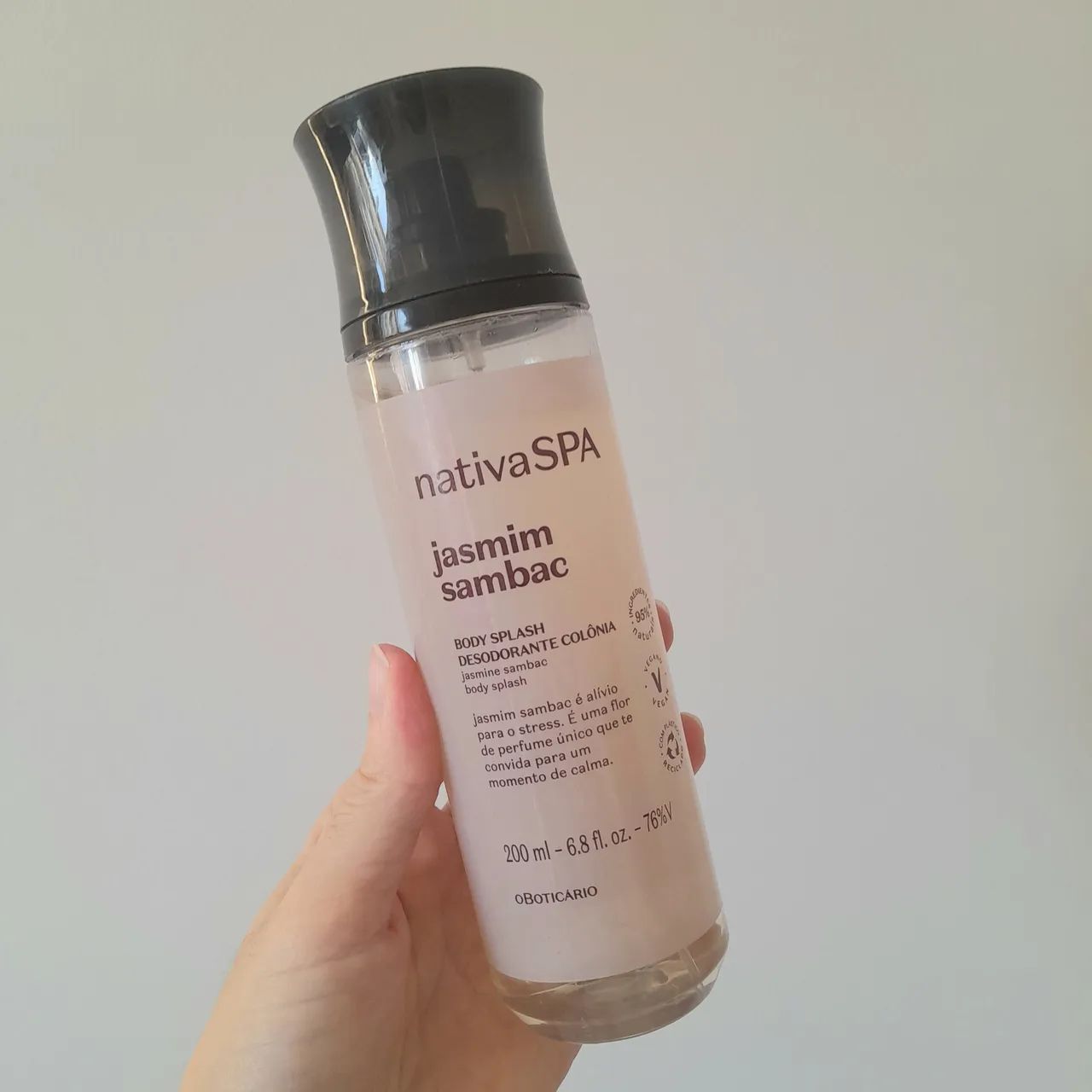 Body Splash Nativa Spa Jasmim Sambac