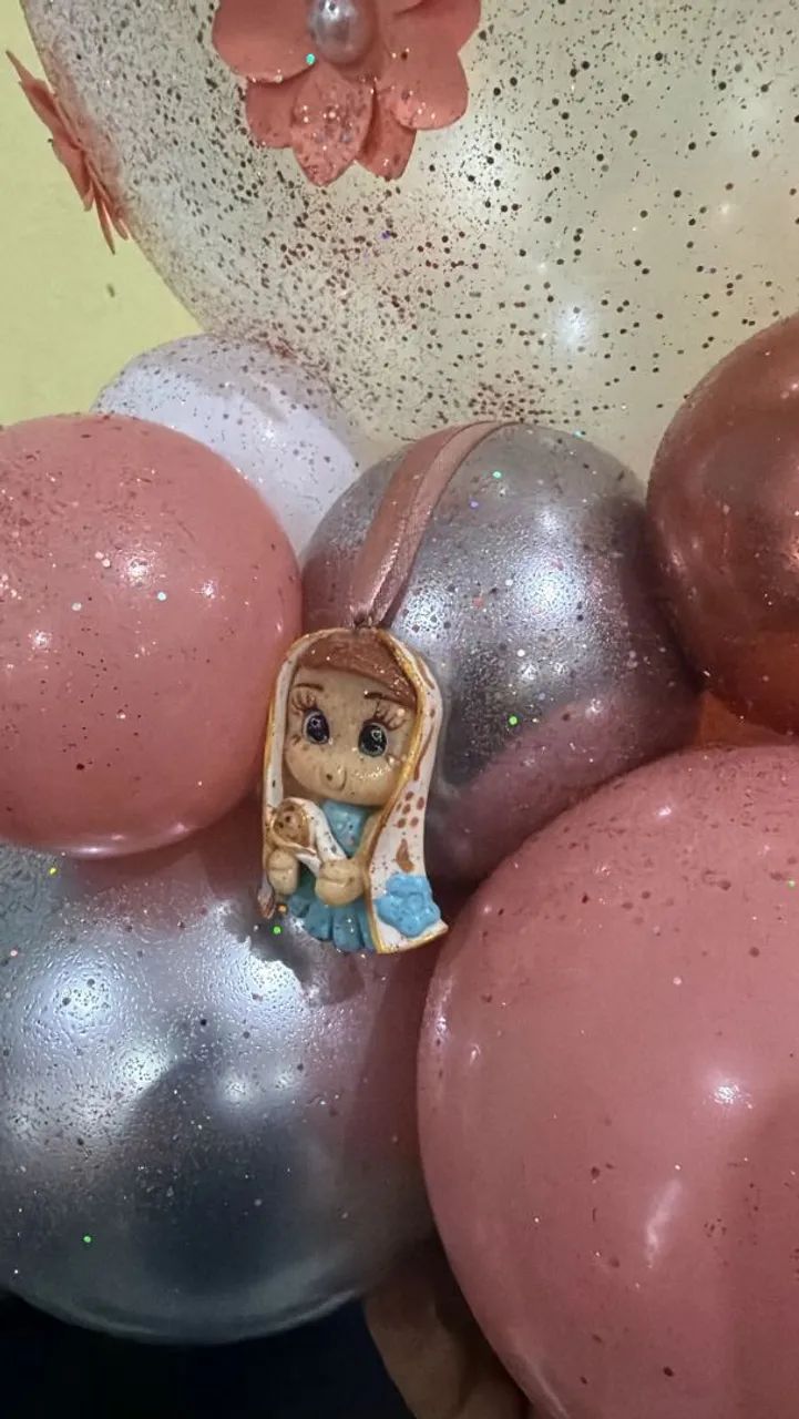 Balão decoração de mesa círio  - Foto 2