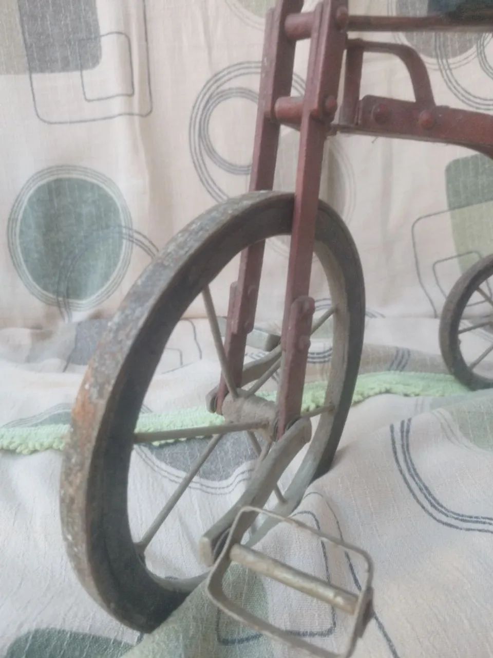 Vendo velocípede antigo raridade  - Foto 2