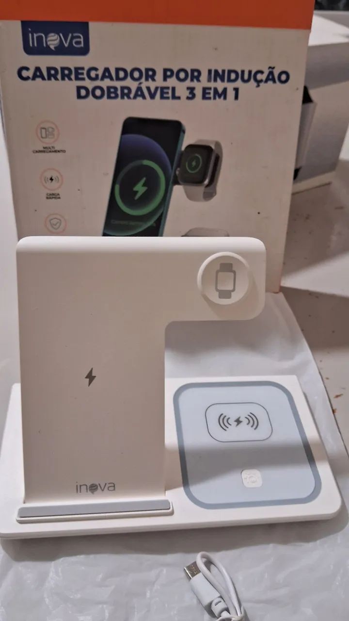 Vendo carregador por indução 50,00 