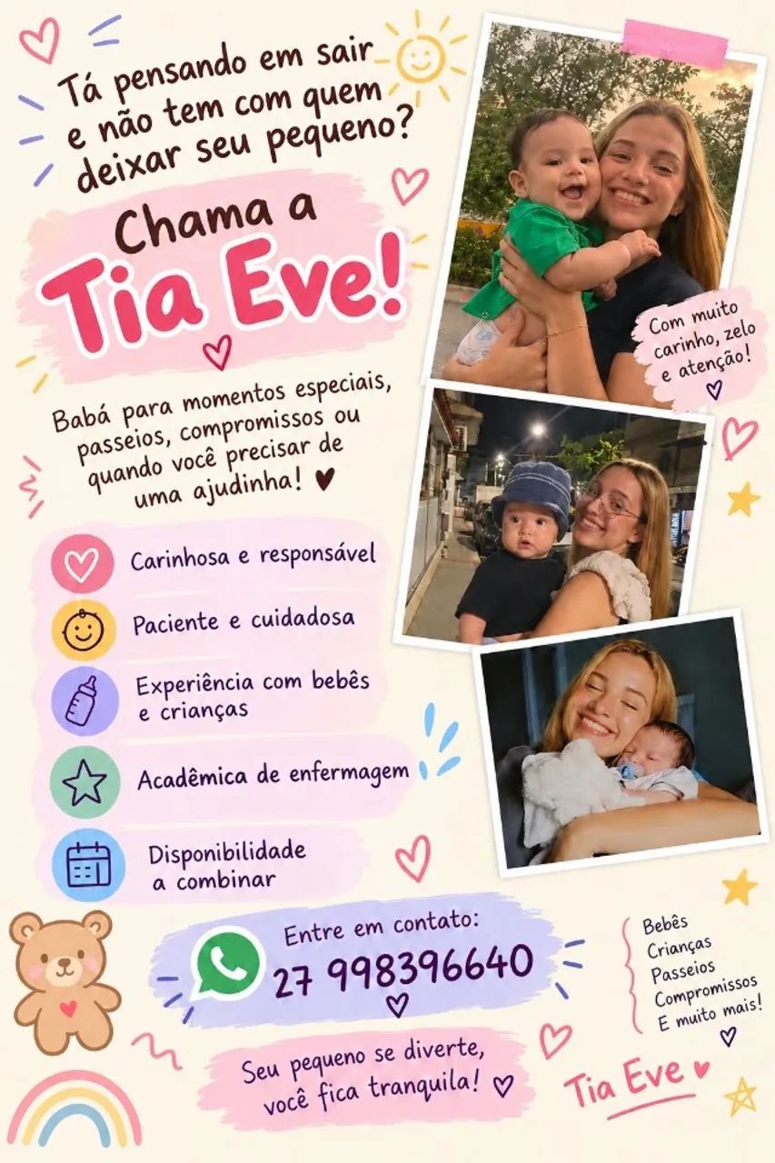 Me contrate como babá 