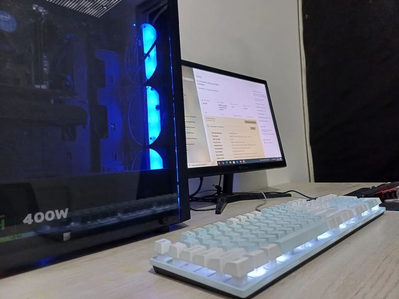 Pc Gamer Completo BARATO RX550! - Foto 3