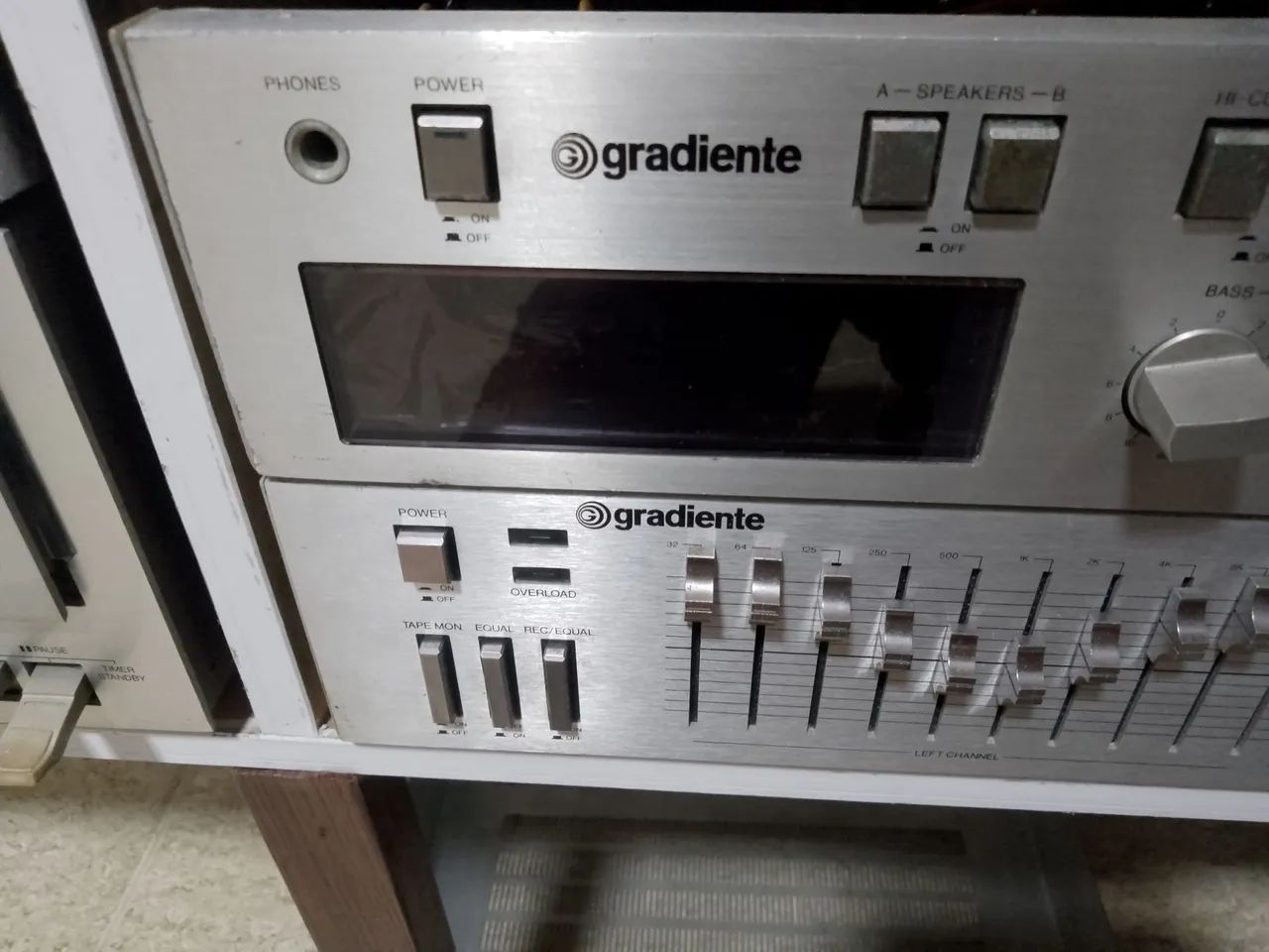amprificado gradiente 166 equalizador e deck  - Foto 2
