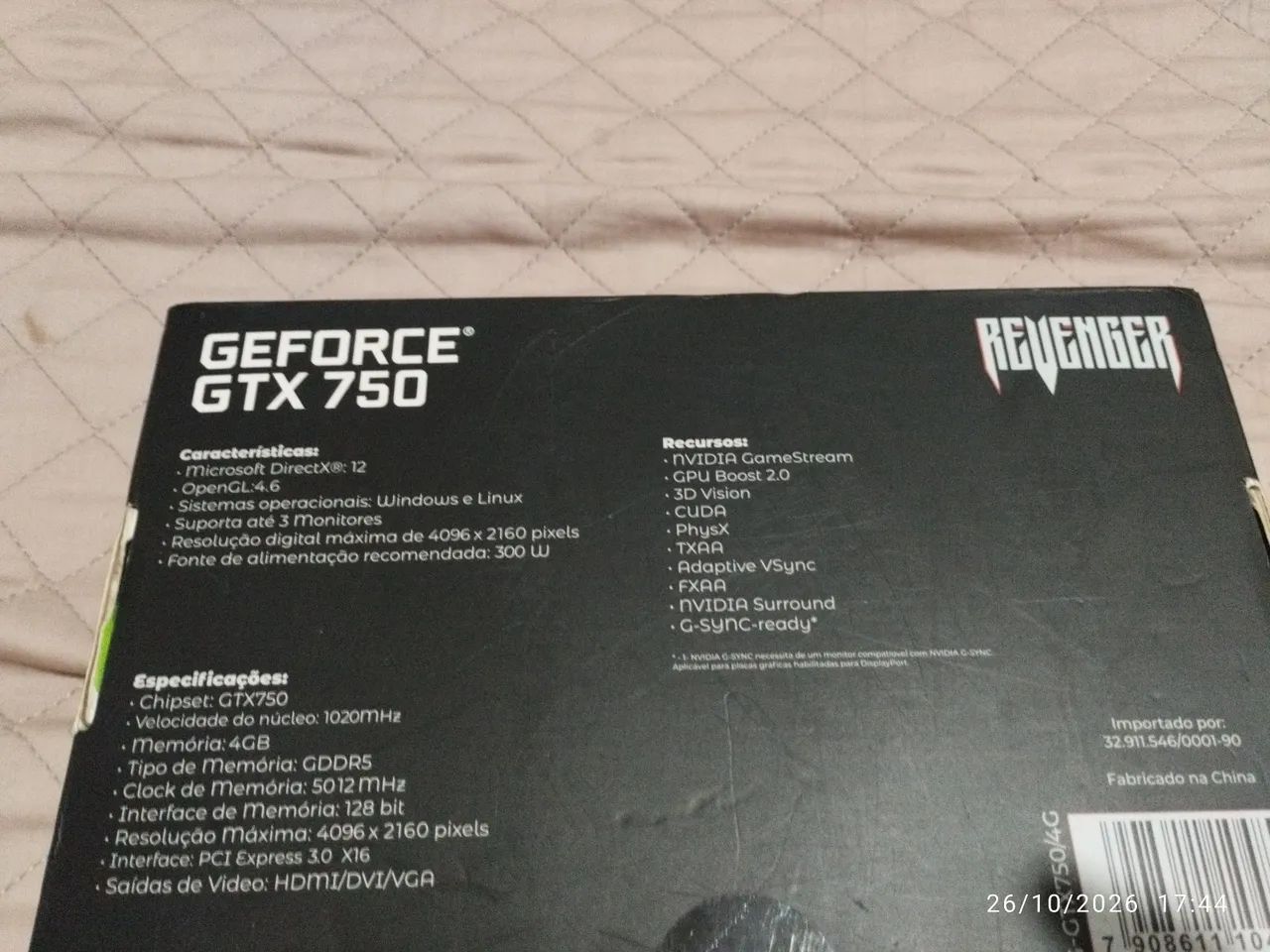 GEFORCE GTX 750 4GB - Foto 3