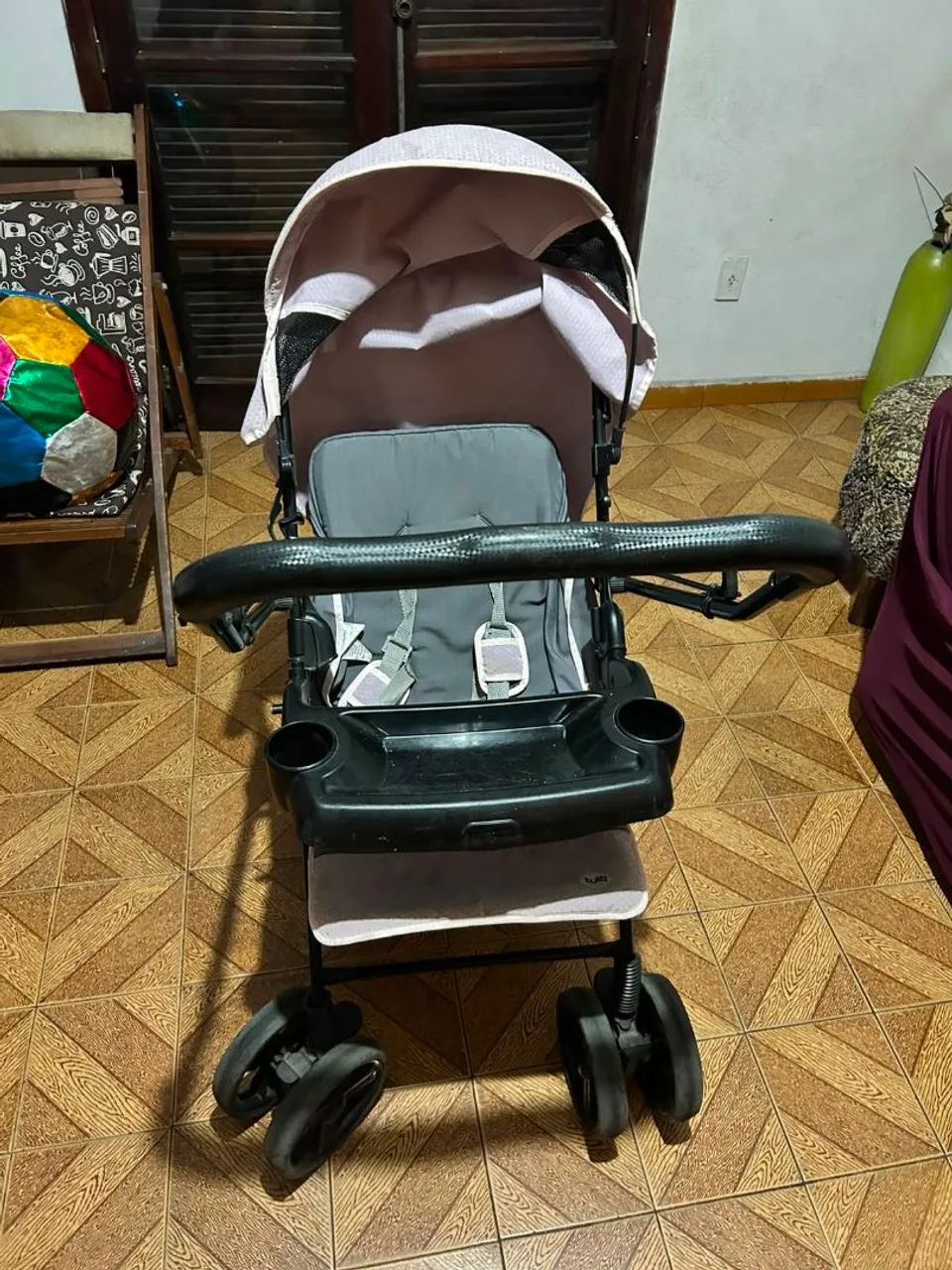 Carrinho de bebe menina  - Foto 4