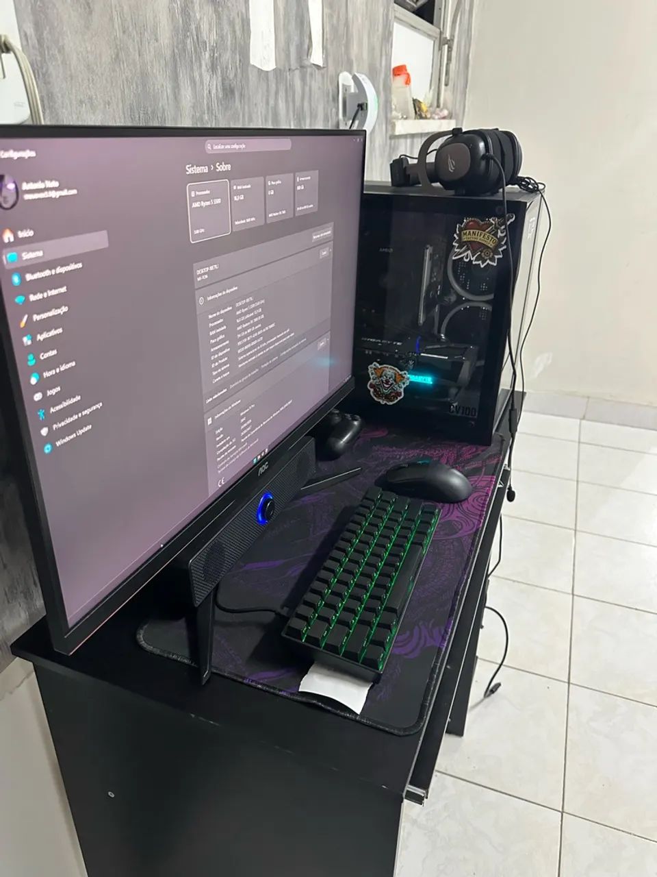 Setup gamer completo - Foto 3