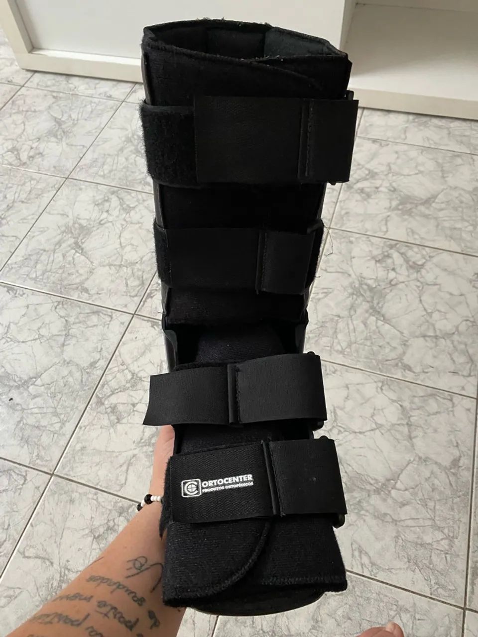 Bota ortopédica bilateral 