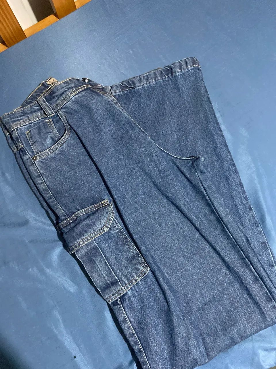 Calça jeans escura saja - Foto 5