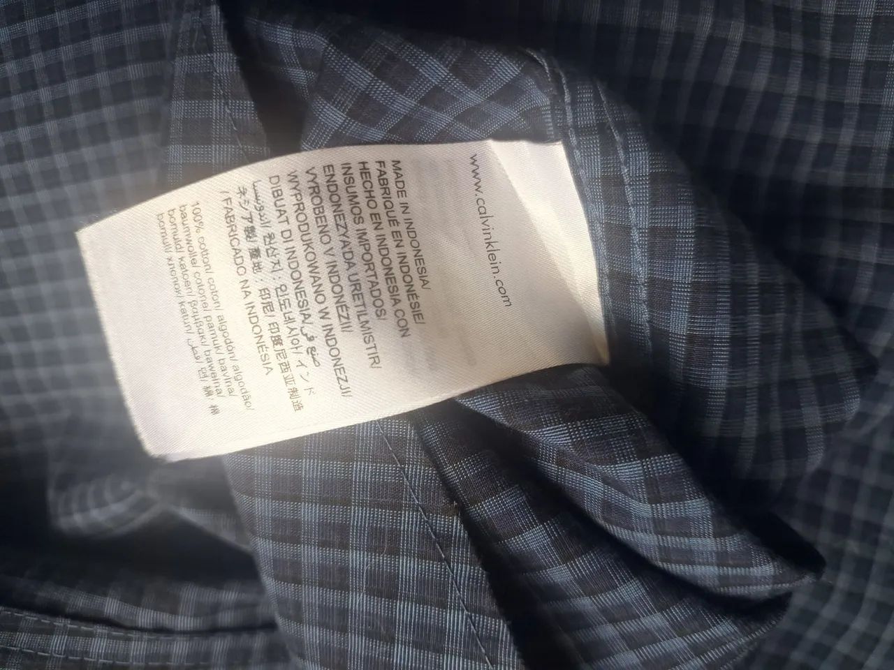 Camisa Calvin Klein original 100% algodão tamanho M - Foto 4