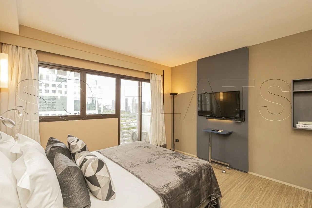 Studio mobiliado em Alphaville | Flat com lazer e vaga próximo ao Centro Comercial - Foto 3