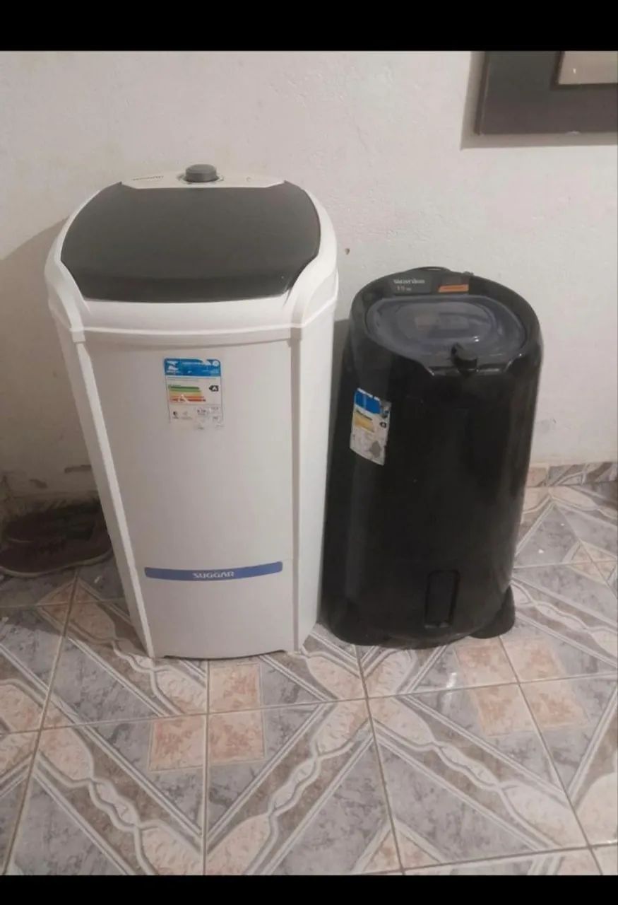 Máquina de lavar e secadora funcionado perfeitamente  - Foto 2