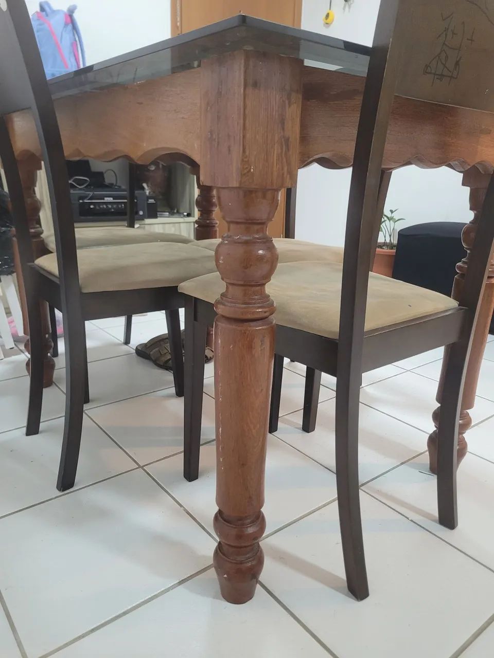 Mesa de Madeira de lei  - Foto 3