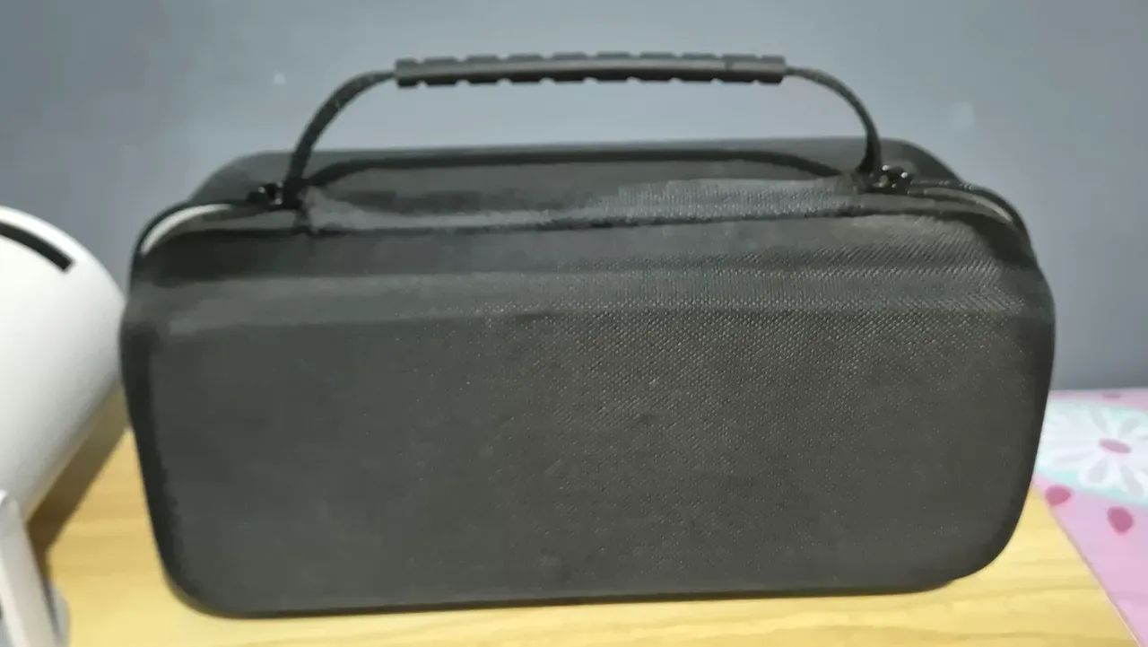 Projetor HY300 pro completo com case de transporte e protetor de lente - Foto 5