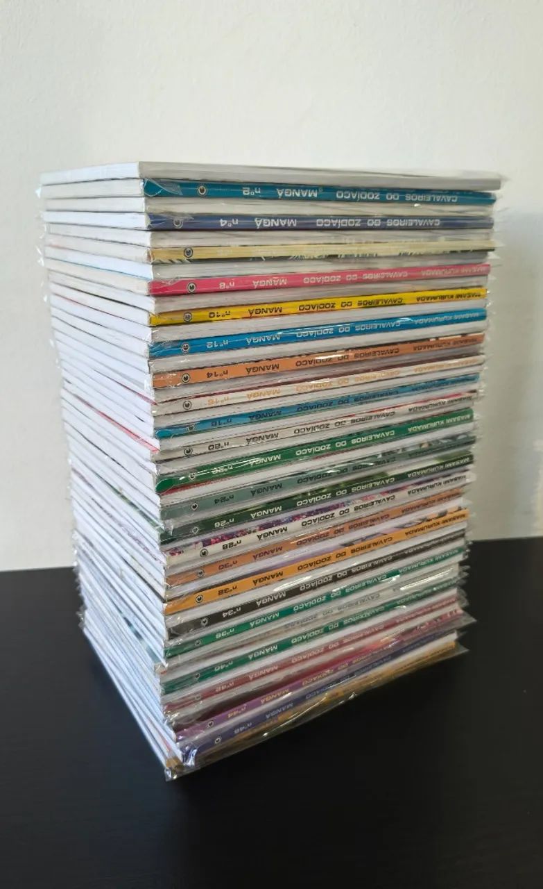 Cavaleiros do zodiaco coleção completa Conrad 1-48 - Livros e