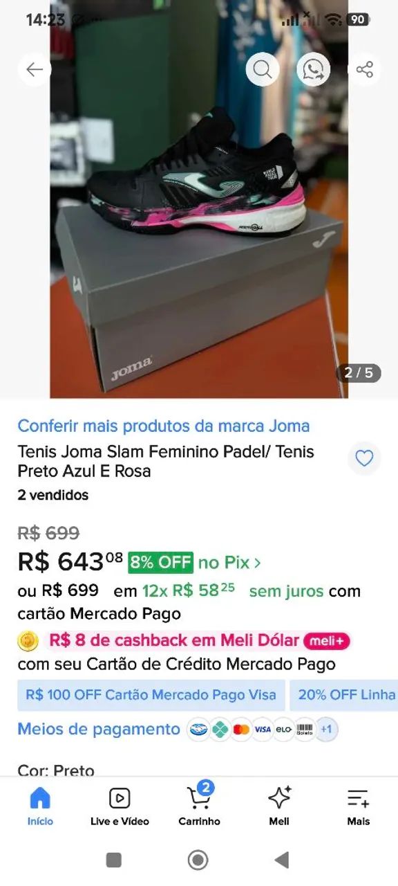 Tênis joma original  - Foto 3