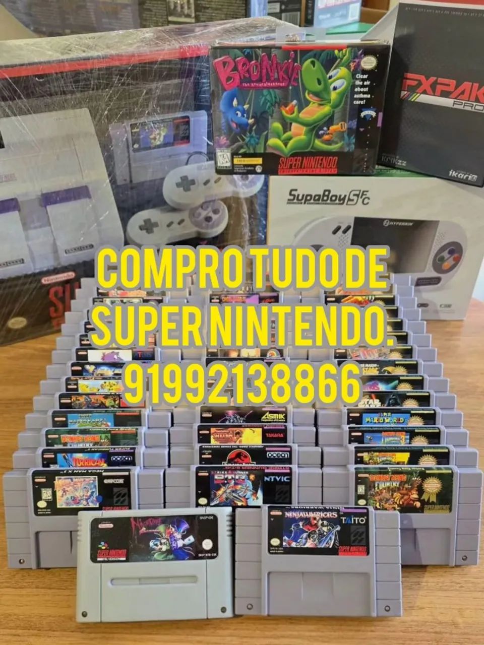 Jogos para super Nintendo 