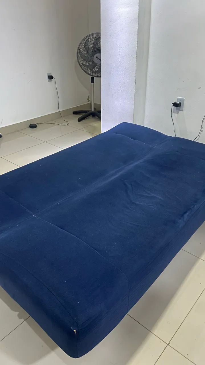 Sofá cama Azul - Foto 3