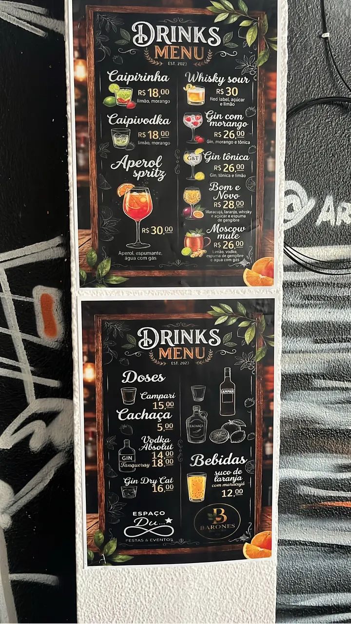@baronesdrinks Openbar