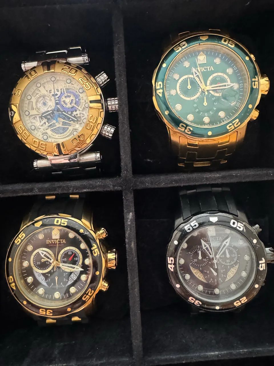 Estojo e relogios INVICTA ORIGINAIS - Foto 3