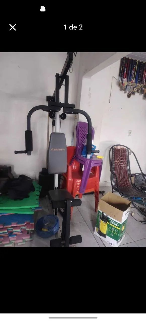 Máquina de musculação