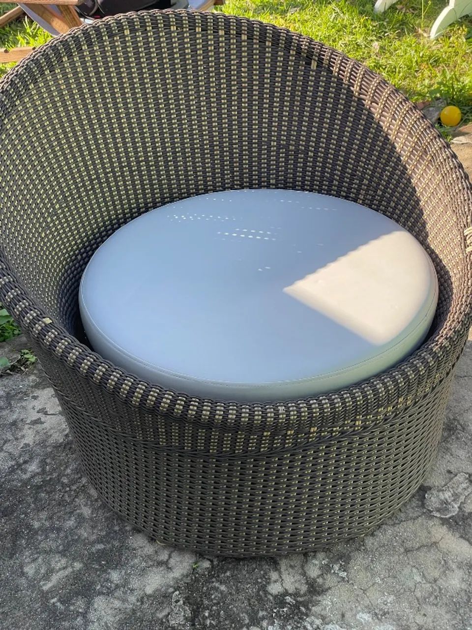 Chaise poltrona redonda  - Foto 2