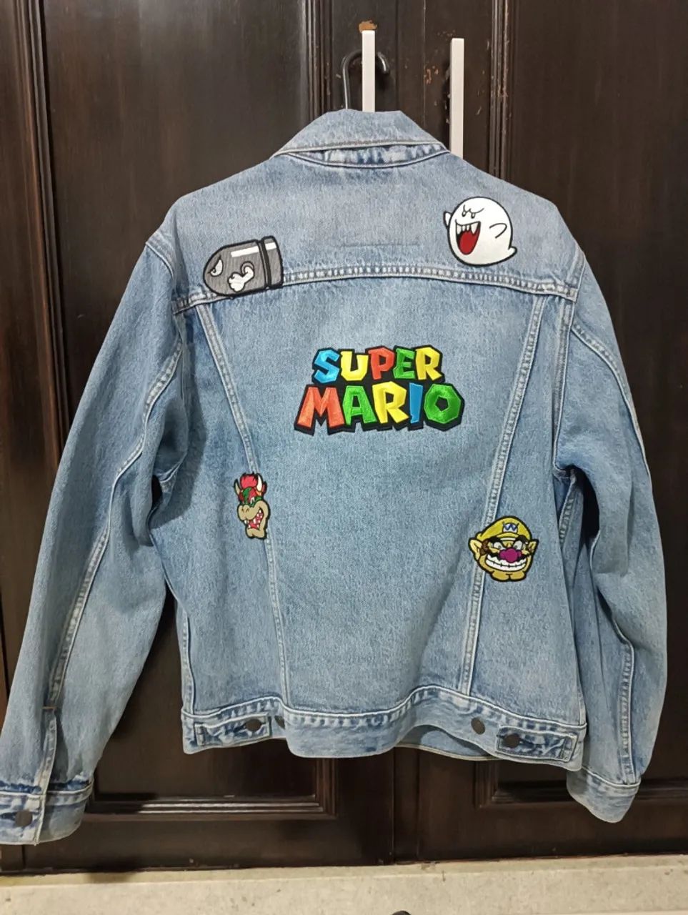 jaqueta trucker levis super mario - Foto 2