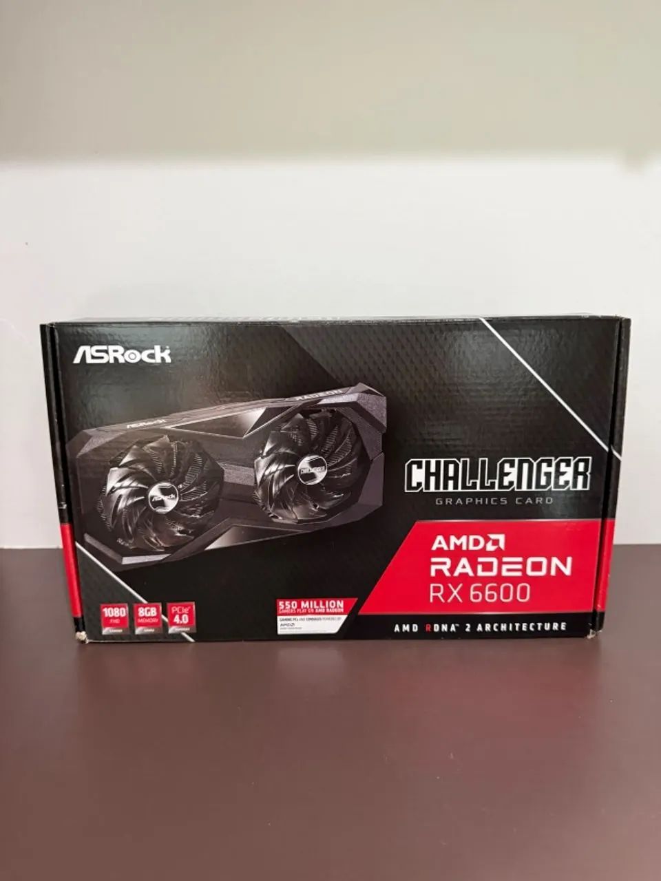 ASRock Radeon RX 6600 8GB - Impecável 