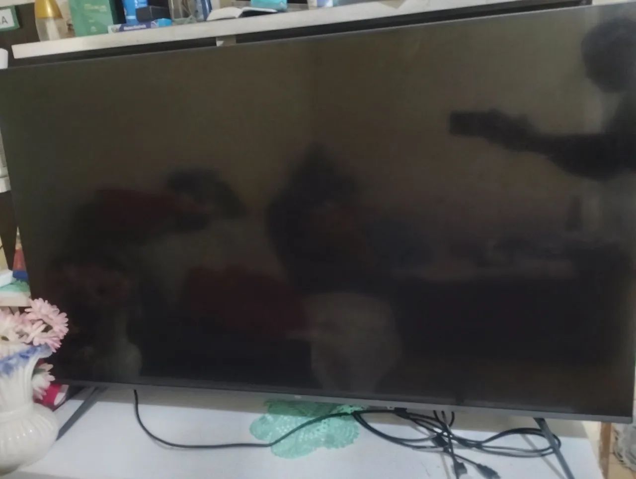 Tv TCL 55 polegadas Quebrada - Foto 3